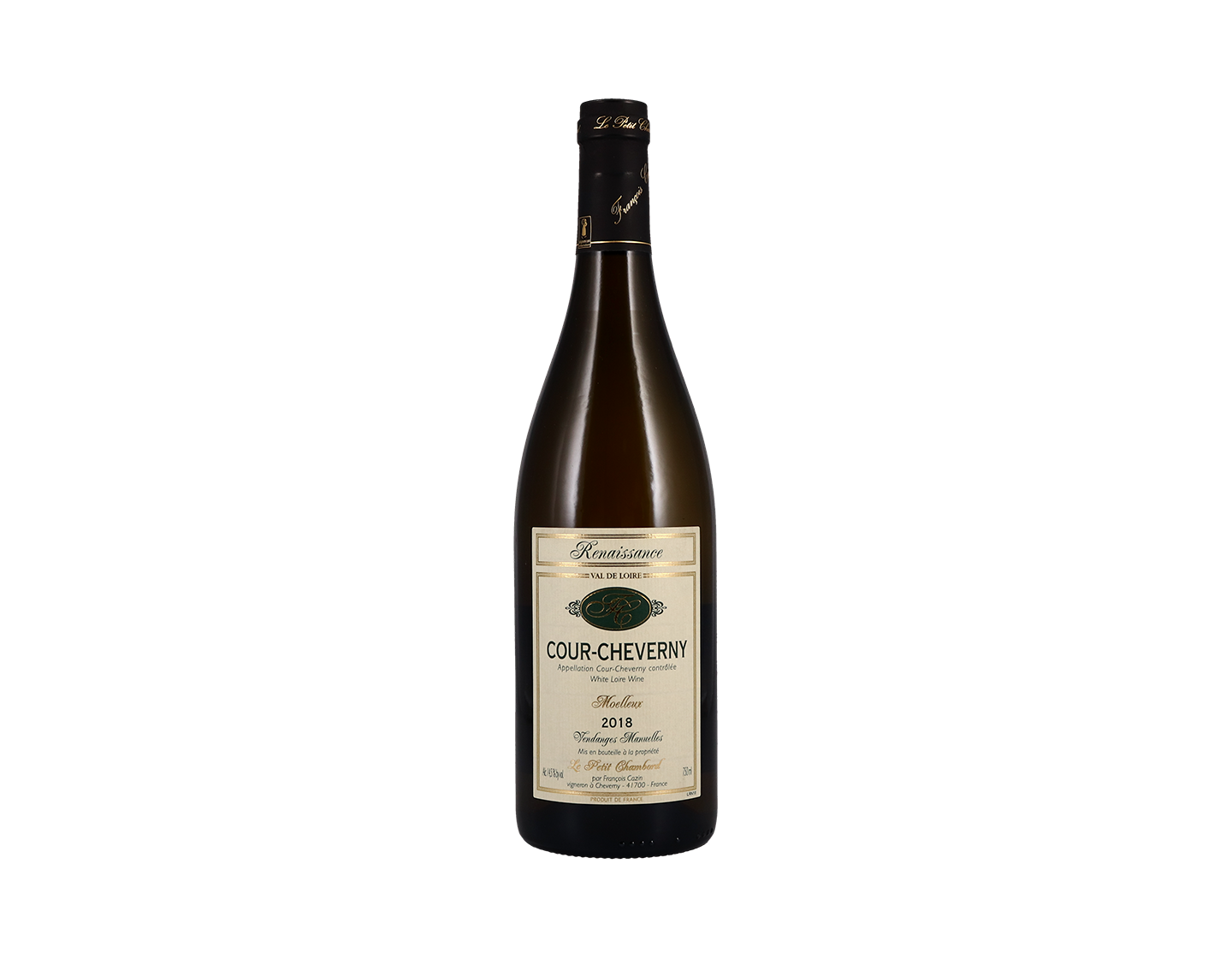 Cour-Cheverny Moelleux, Cuvée Renaissance, Le Petit Chambord, Cazin 2018