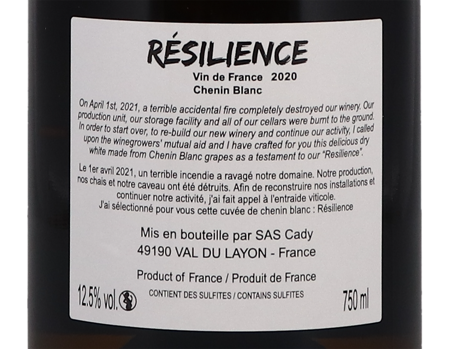 Resilience Chenin 2020