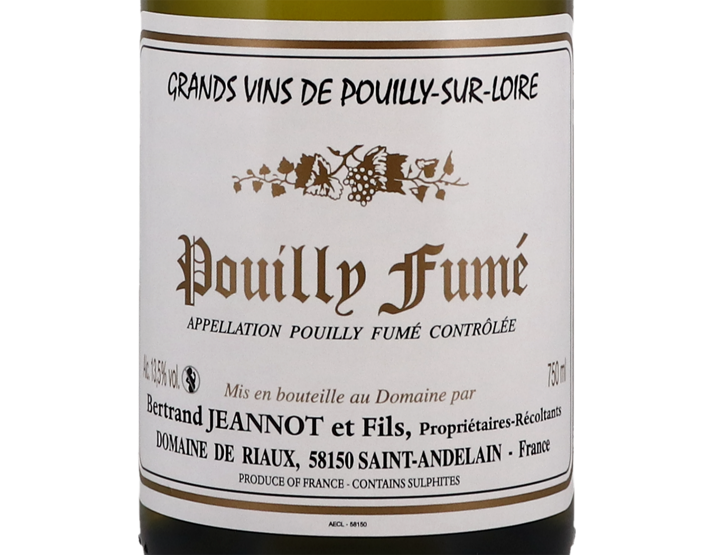 Pouilly Fume Domaine de Riaux 2020