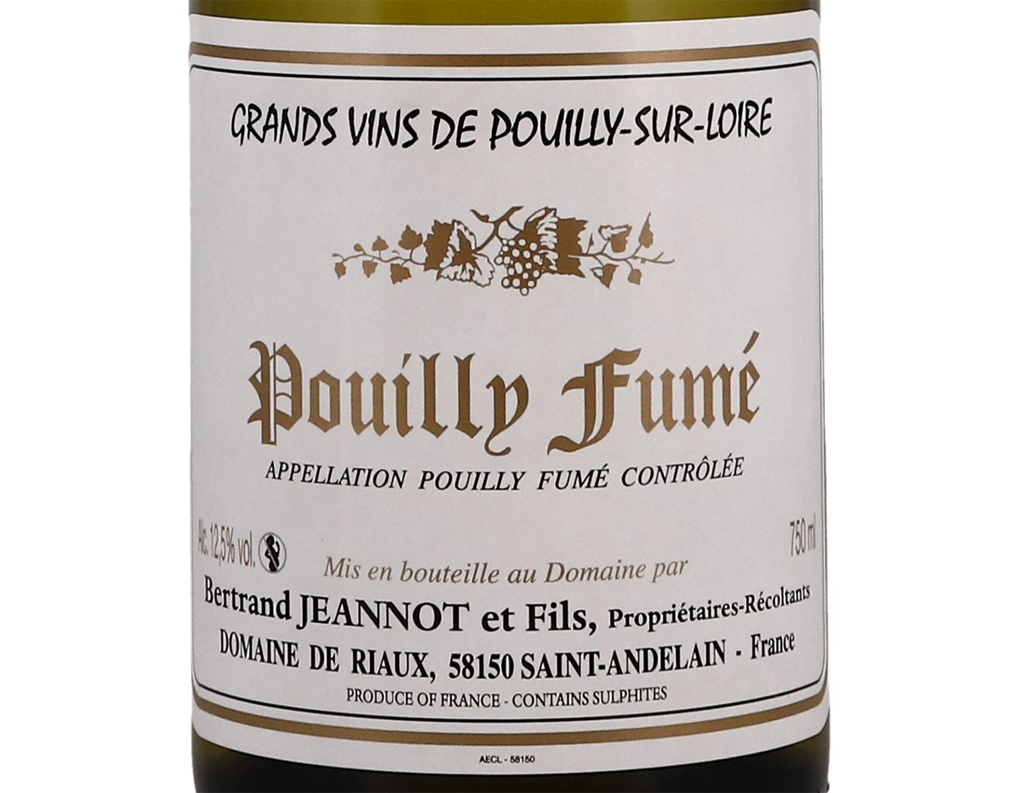 Pouilly-Fumé, Domaine de Riaux 2021