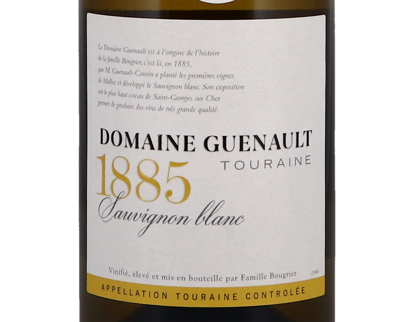 Touraine Sauvignon Domaine Guenault Bougrier 2022
