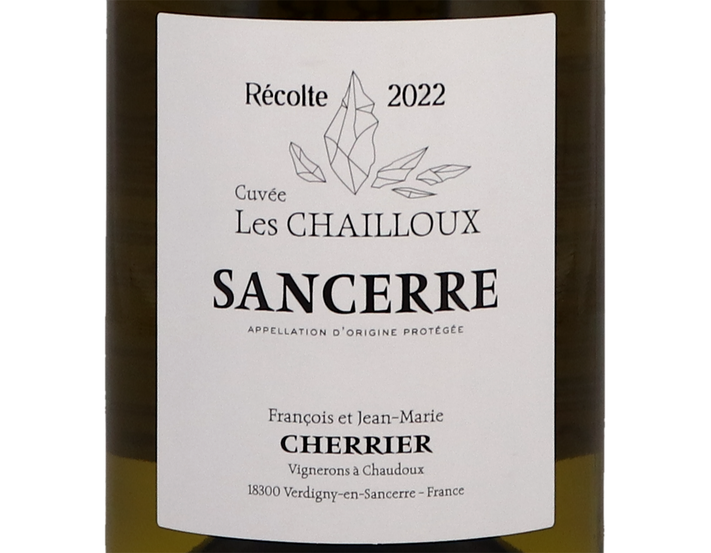 Sancerre Les Chailloux Francois et Jean Marie Cherrier 2022