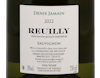 Reuilly Blanc Les Pierres Plates Domaine de Reuilly 2022 view 3