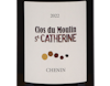Anjou Blanc Clos du Moulin Sainte Catherine Domaine Cady 2022 ORGANIC view 2