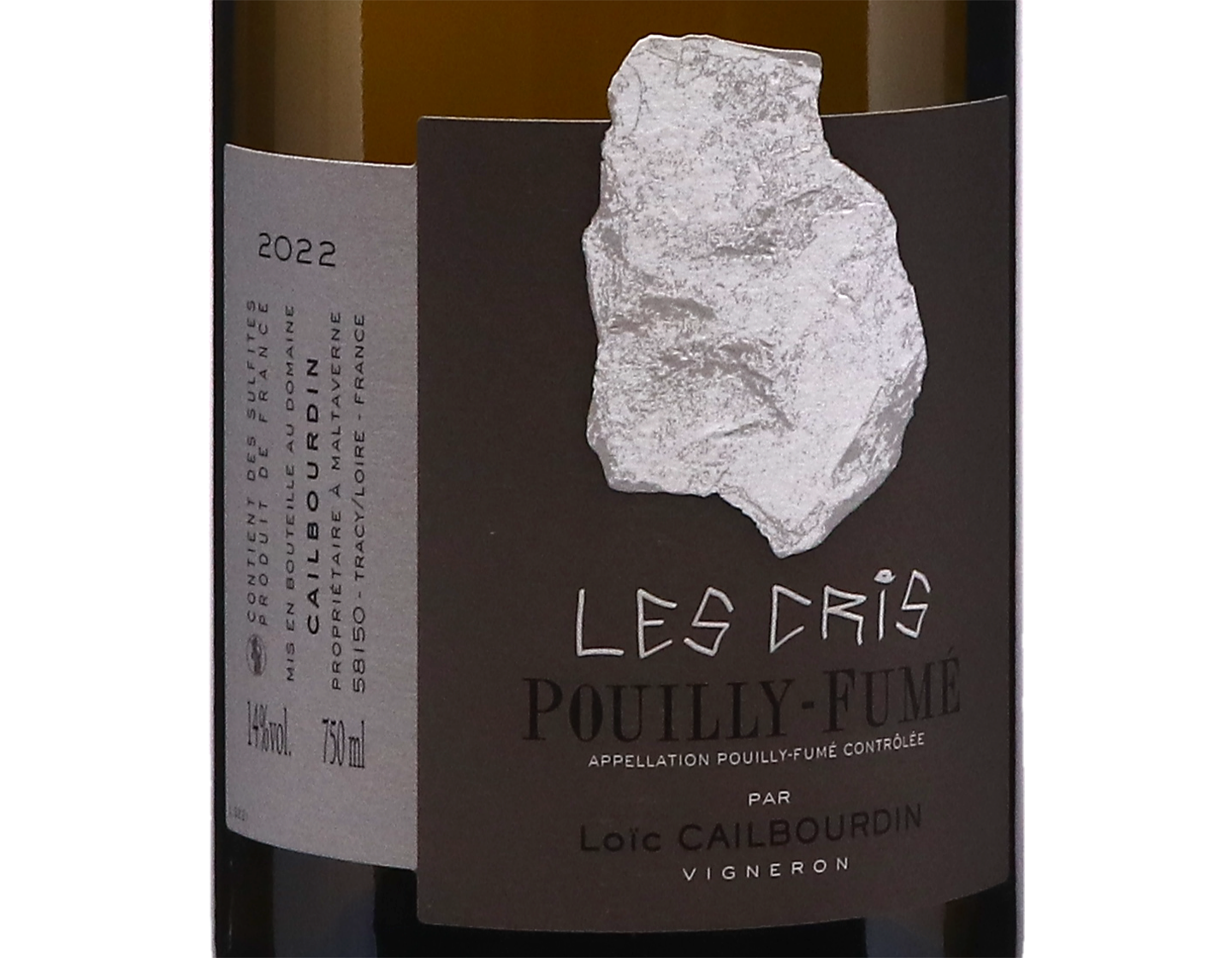 Pouilly Fume Les Cris Domaine Cailbourdin 2022