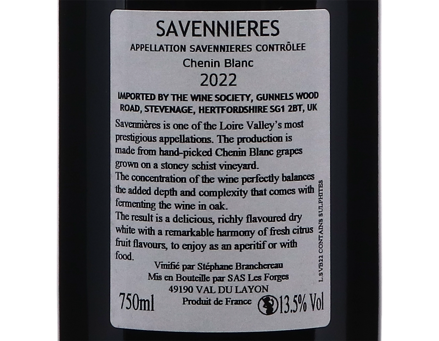 Savennieres VB 2022