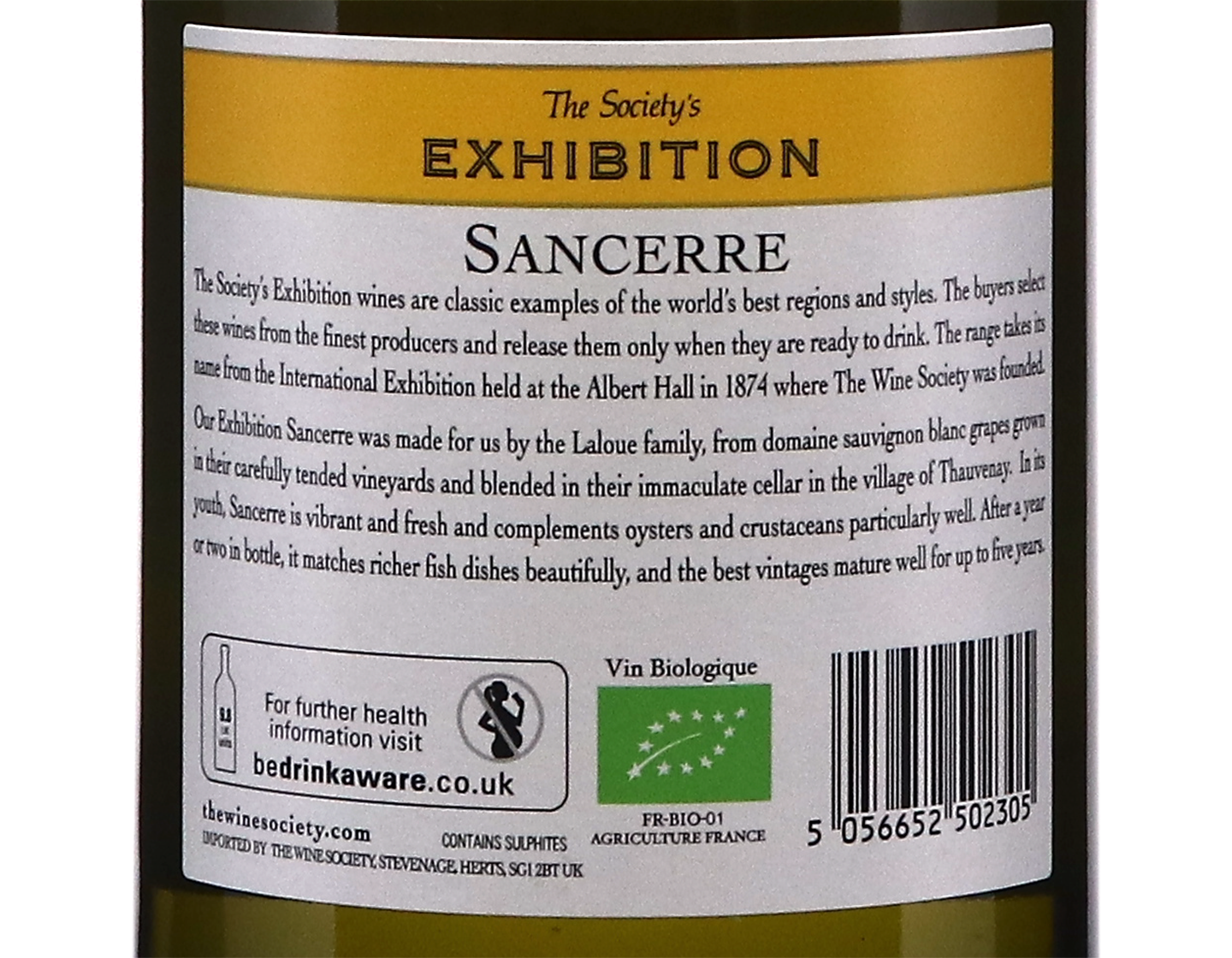 The Society's Exhibition Sancerre 2023 ORGANIC