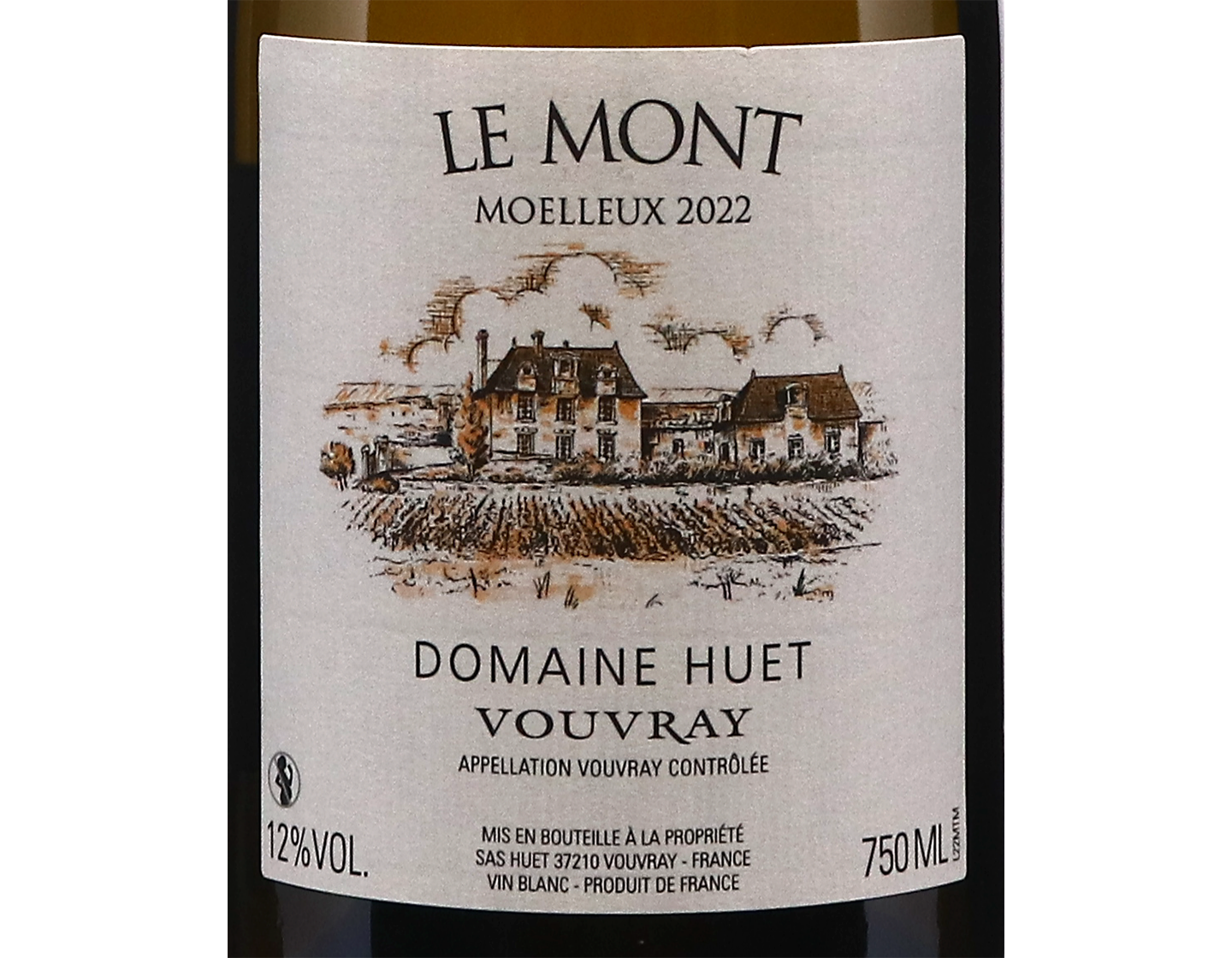 Vouvray Moelleux Le Mont Domaine Huet 2022 ORGANIC