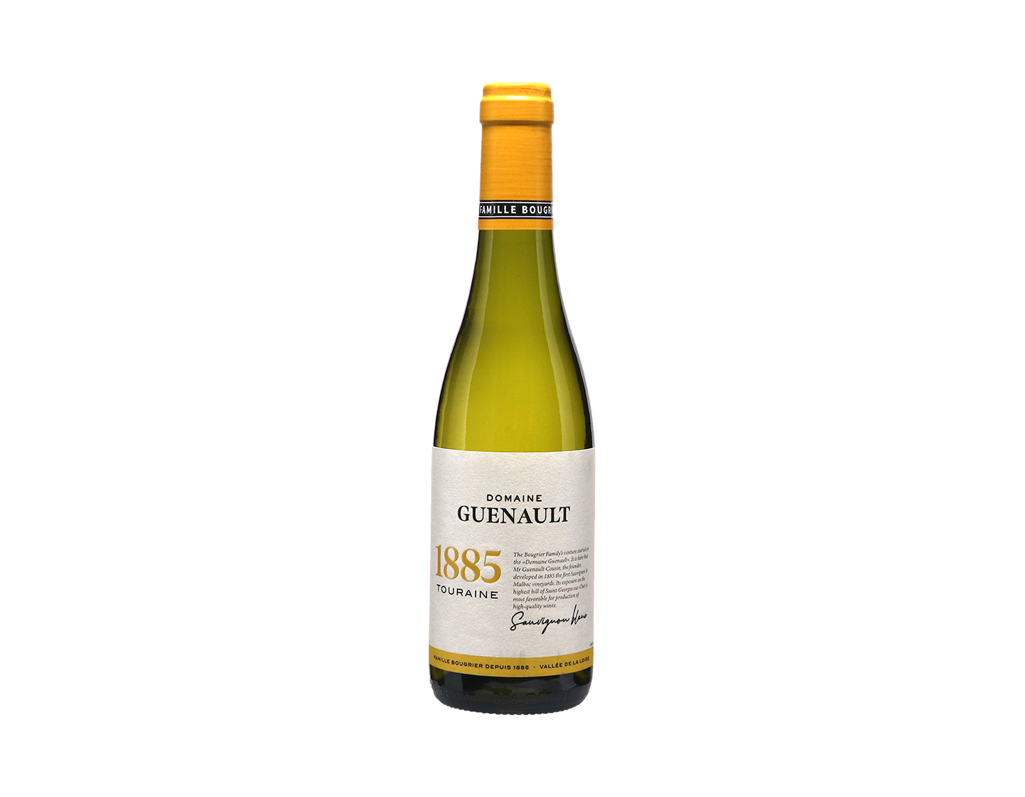 Half bottle Touraine Sauvignon Domaine Guenault Bougrier 2023