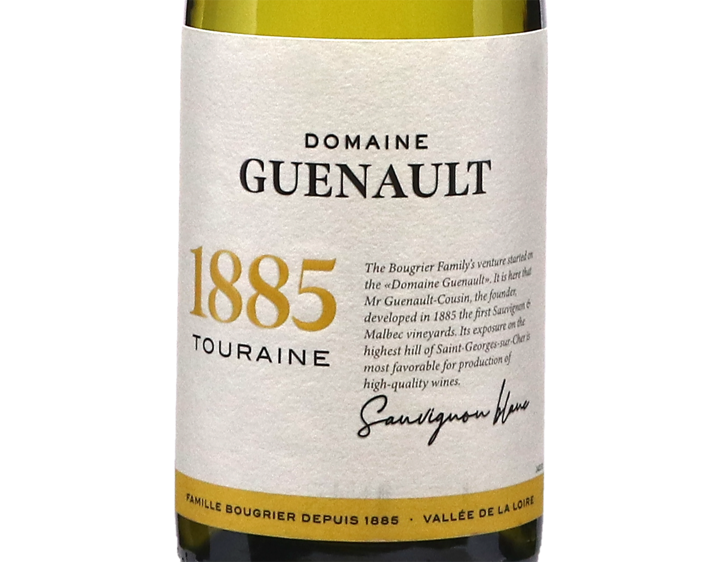 Half bottle Touraine Sauvignon Domaine Guenault Bougrier 2023