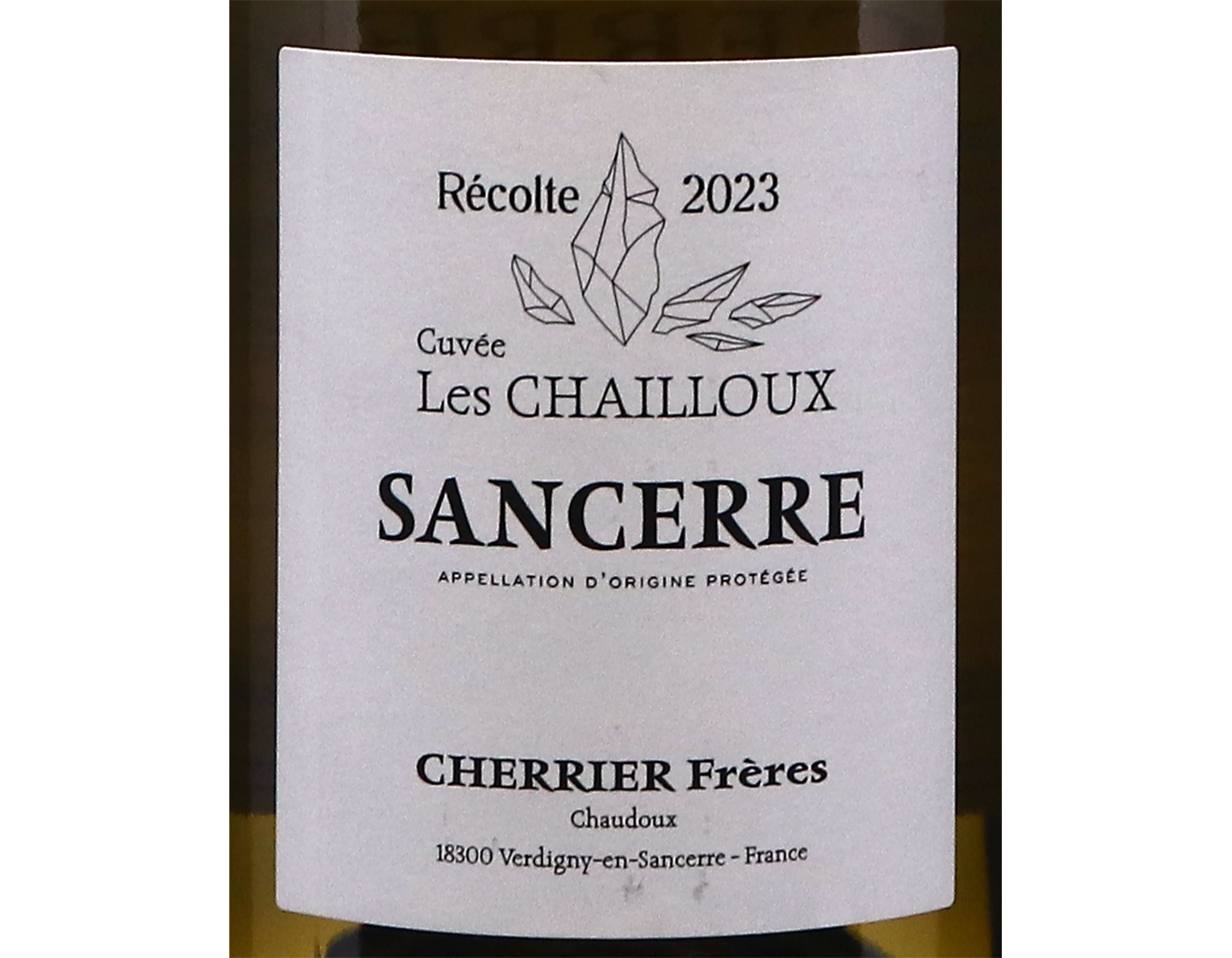 Sancerre Les Chailloux Francois et Jean Marie Cherrier 2023