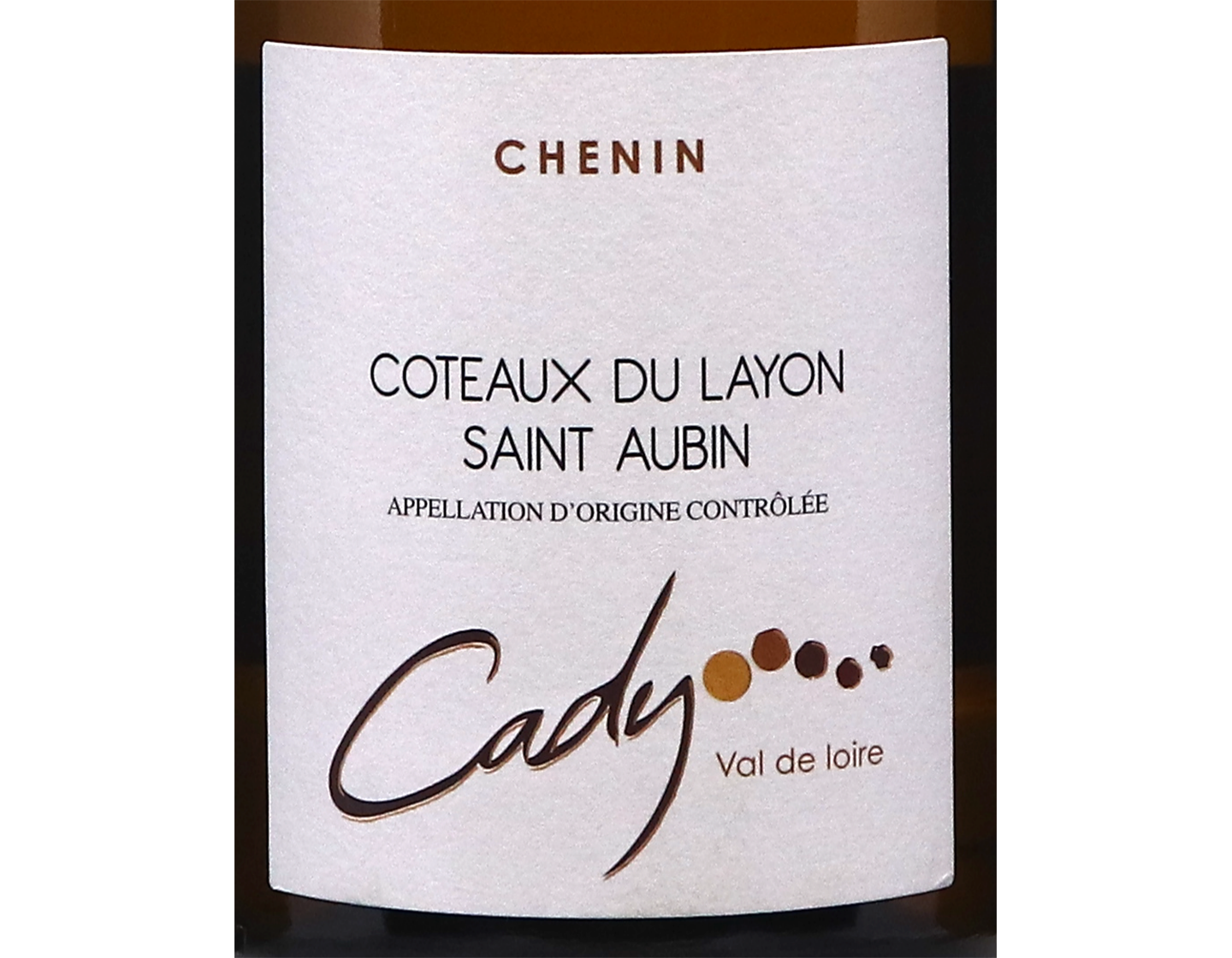 Coteaux du Layon Saint Aubin Domaine Cady 2022 ORGANIC