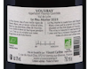 Vouvray Le Peu Morier Domaine Vincent Careme 2023 view 3