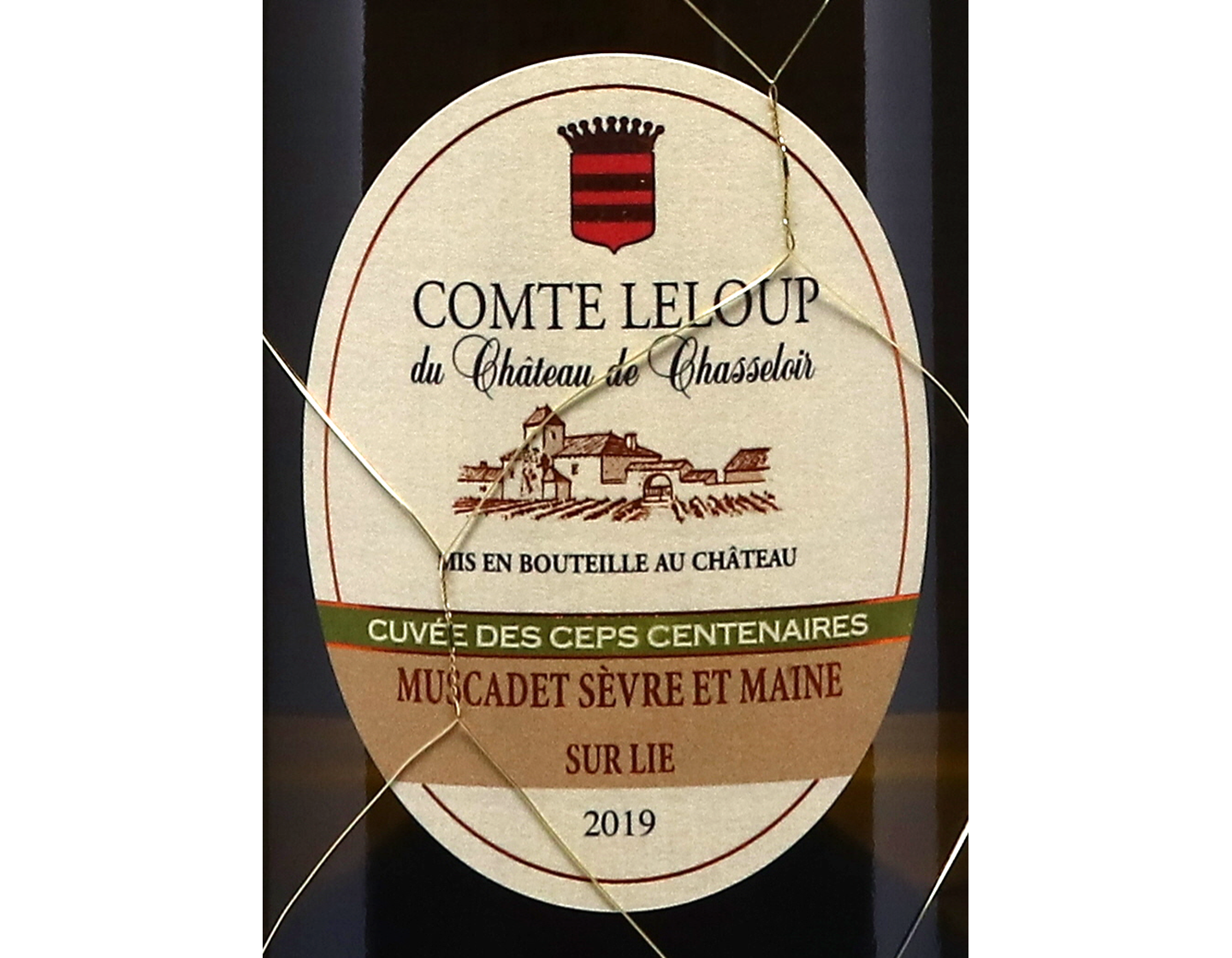 Muscadet Sevre et Maine sur Lie Comte Leloup Centenaires Ch de Chasseloir 2019