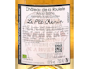 Anjou Blanc 'Le P'tit Chenin', Château de la Roulerie 2024 view 3