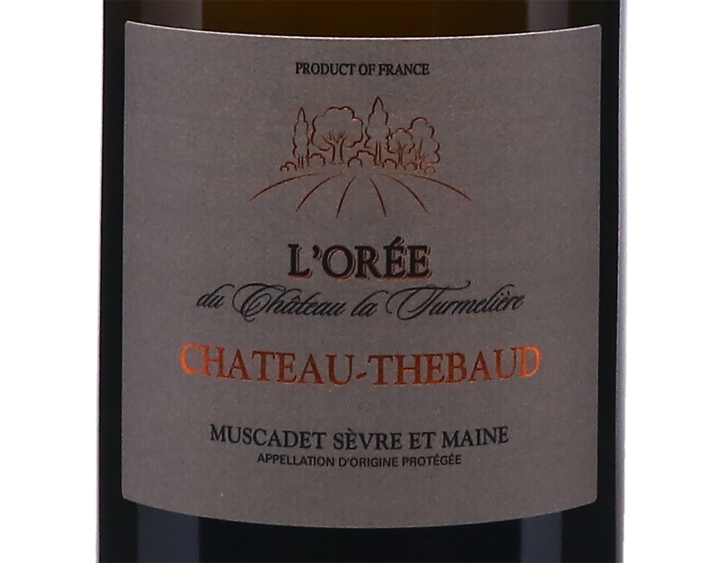 Muscadet Sevre et Maine Chateau Thebaud L Oree Chereau 2022