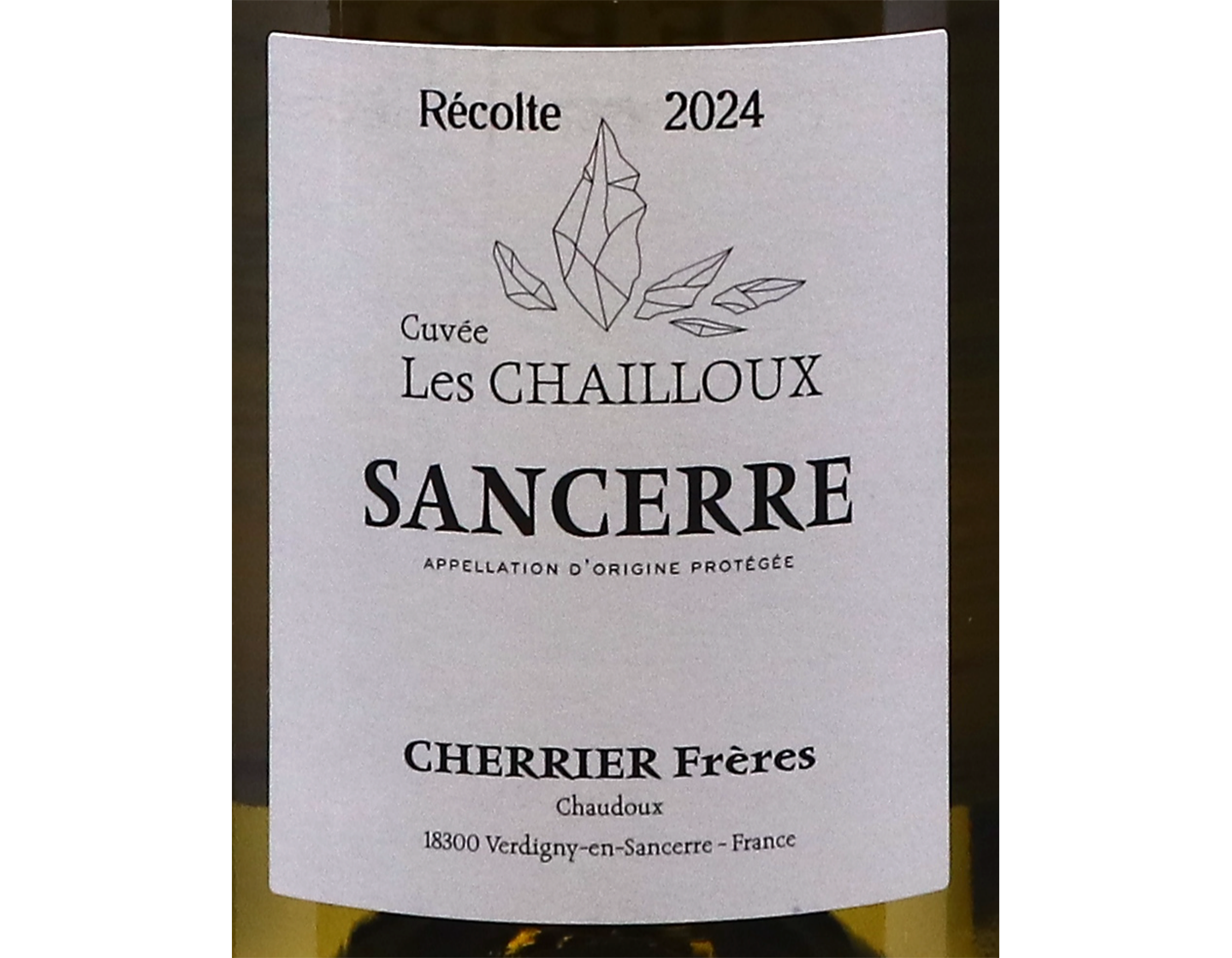 Sancerre 'Les Chailloux', François et Jean-Marie Cherrier 2024