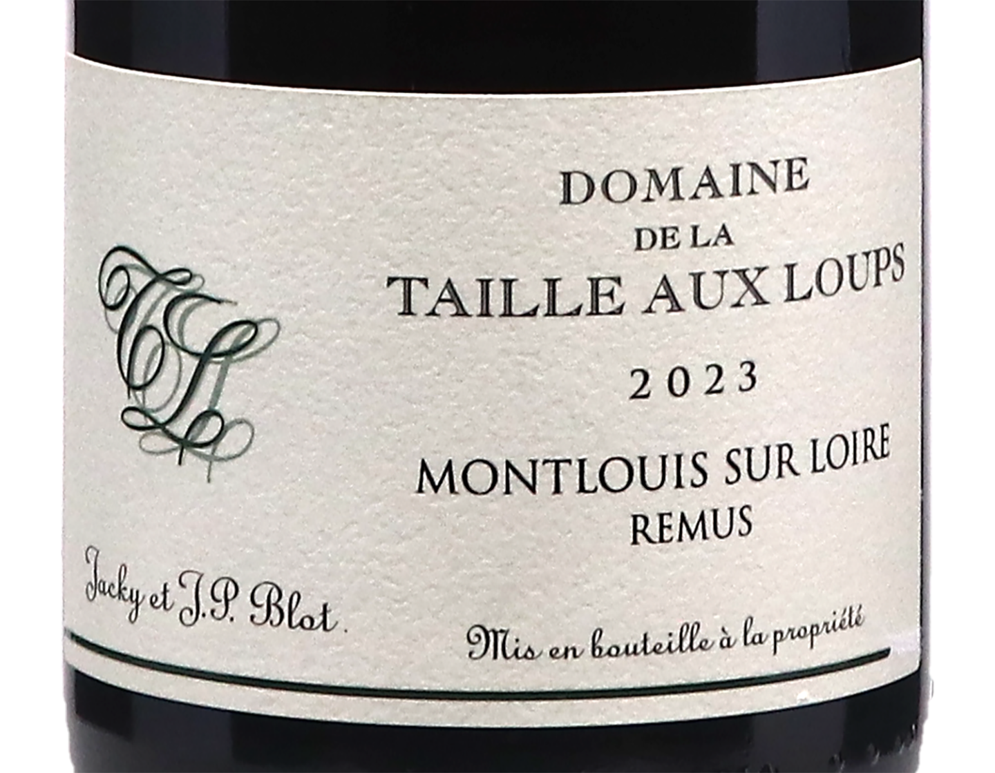 Montlouis sur Loire Remus Domaine de la Taille aux Loups 2023