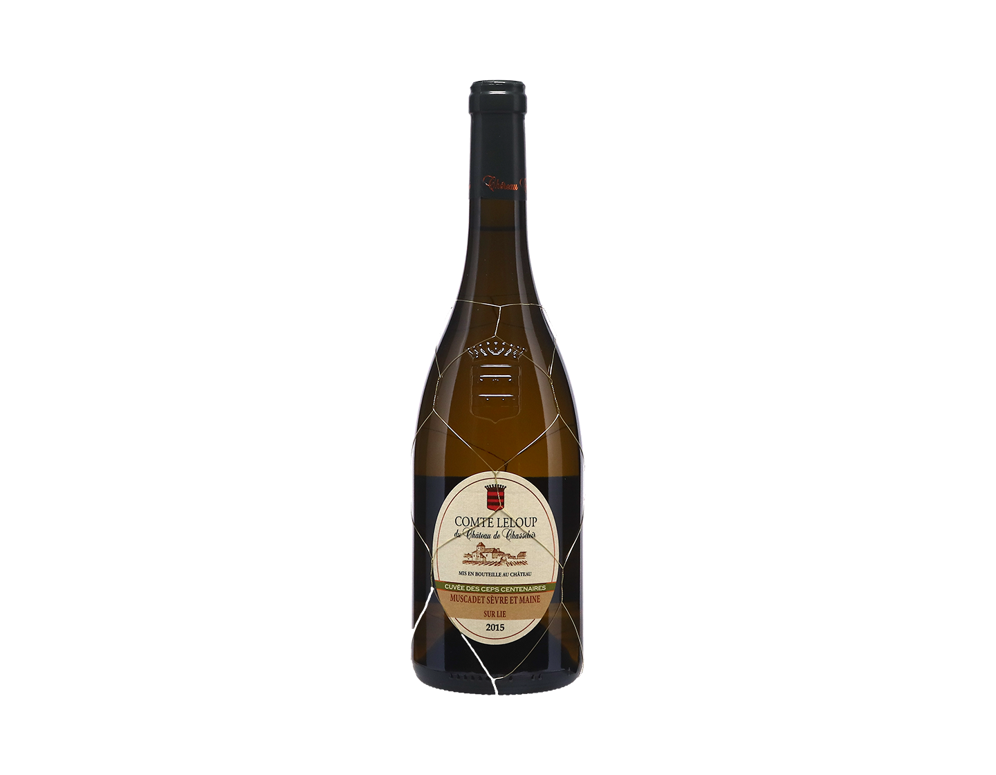 Muscadet Sèvre-et-Maine sur Lie, Comte Leloup du Château de Chasseloir, Cuvée des Ceps Centenaires, Chéreau-Carré 2015