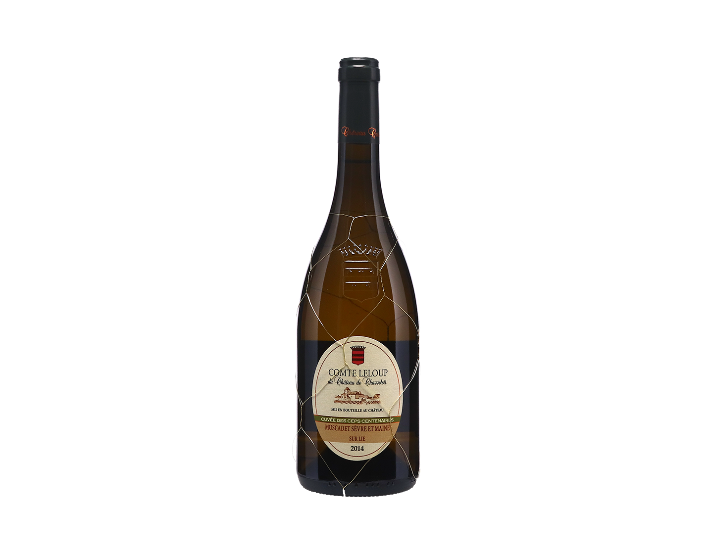 Muscadet Sèvre-et-Maine sur Lie, Comte Leloup du Château de Chasseloir, Cuvée des Ceps Centenaires, Chéreau-Carré 2014