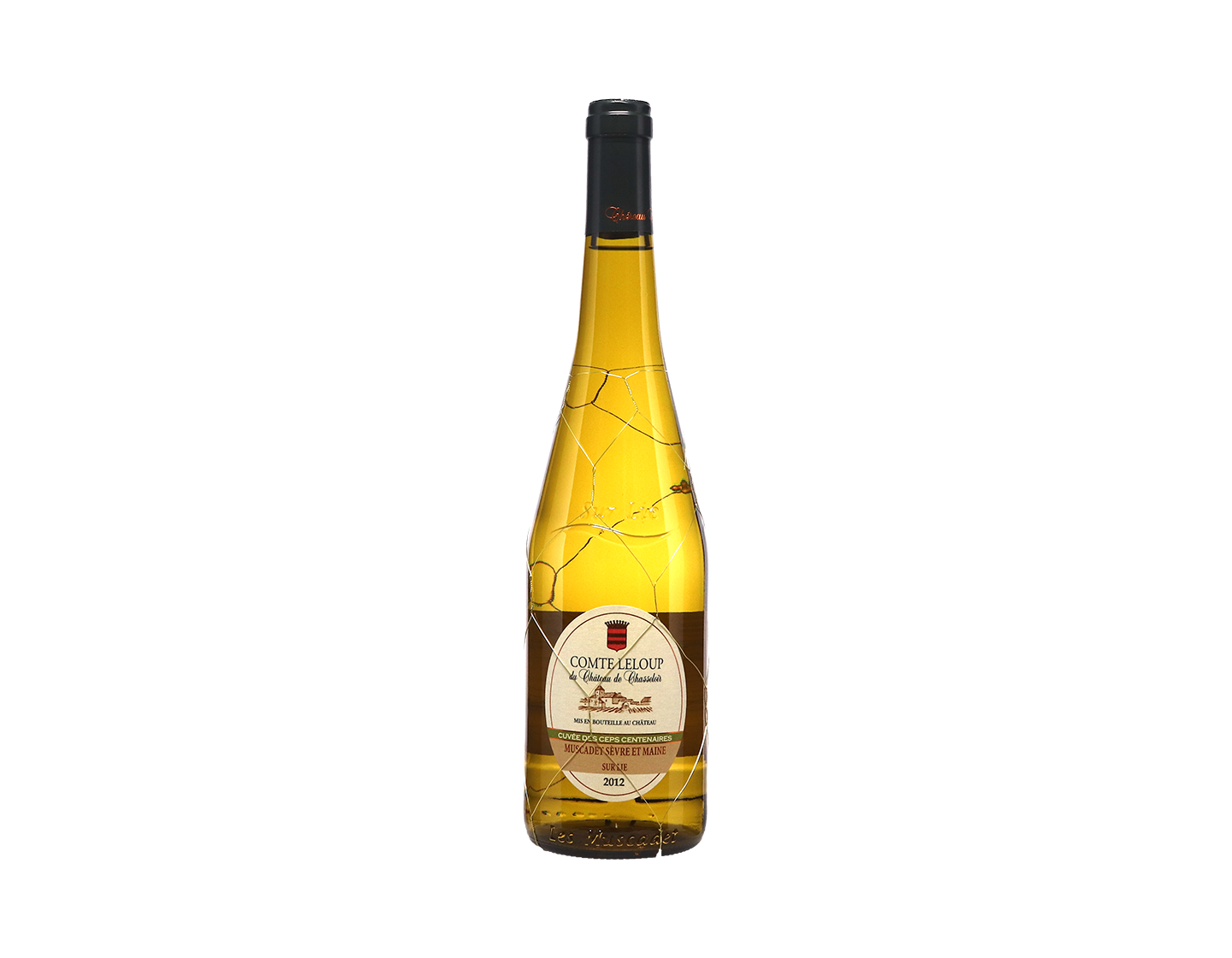 Muscadet Sèvre-et-Maine sur Lie, Comte Leloup du Château de Chasseloir, Cuvée des Ceps Centenaires, Chéreau-Carré 2012
