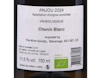 Anjou Blanc Domaine Cady 2024 view 3
