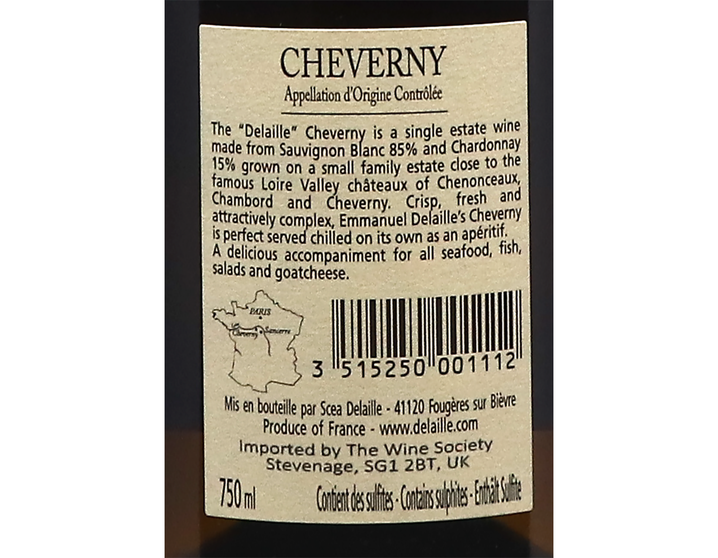 Cheverny Blanc, Domaine du Salvard 2025