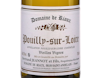 Pouilly-sur-Loire Vieilles Vignes, Domaine de Riaux 2024 view 2