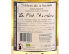 Anjou Blanc Le Petit Chenin Chateau de la Roulerie 2025 ORGANIC view 3