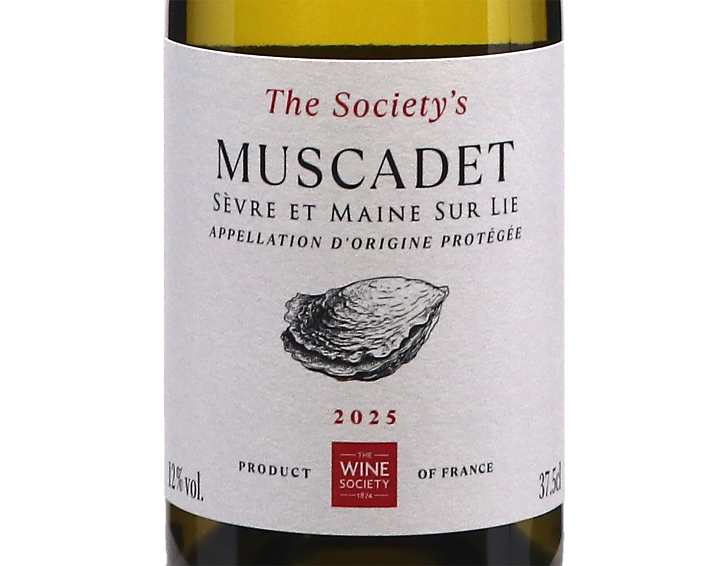 Half bottle of The Society's Muscadet Sèvre-et-Maine sur Lie 2025