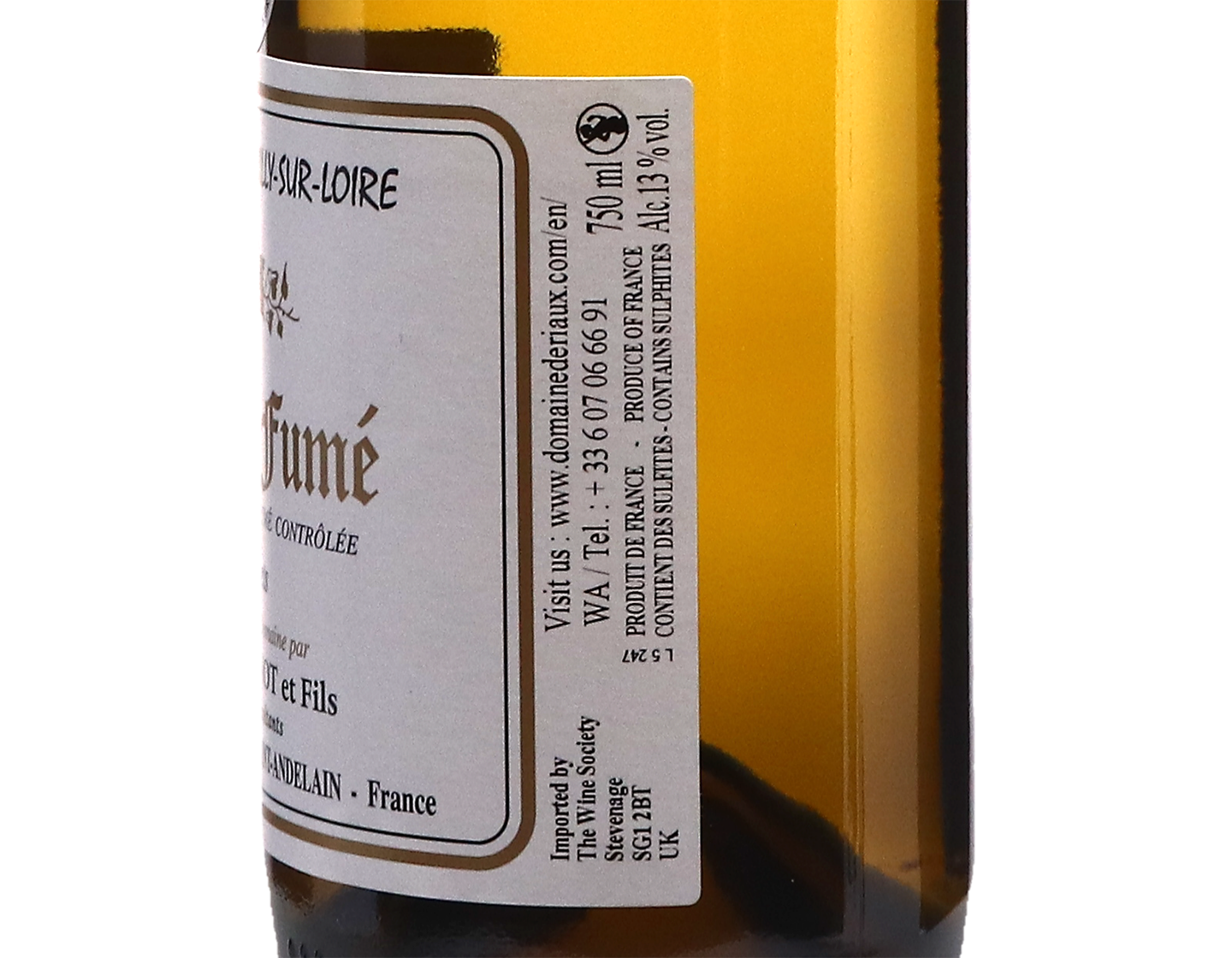 Pouilly Fumé 'Les Cornets', Domaine de Riaux 2024