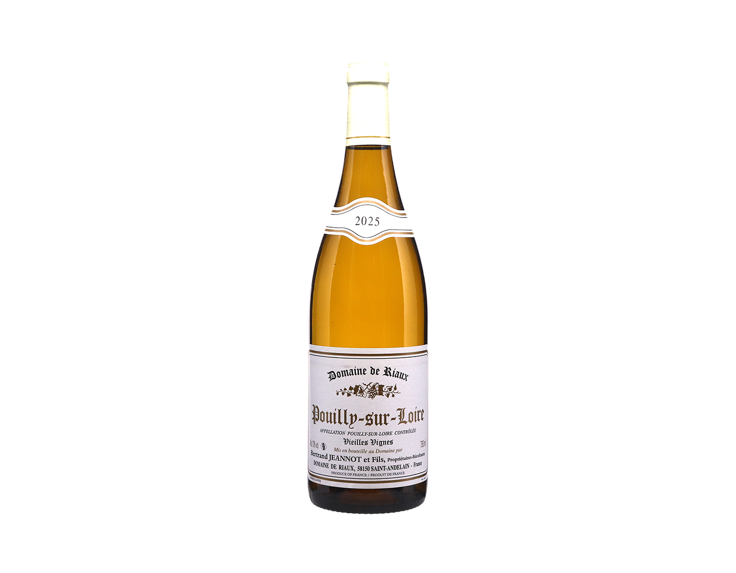 Pouilly-sur-Loire Vieilles Vignes, Domaine de Riaux 2025