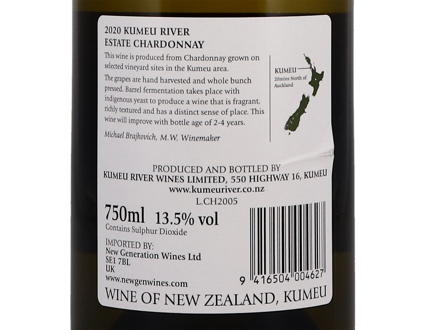 Kumeu River Estate Chardonnay 2020