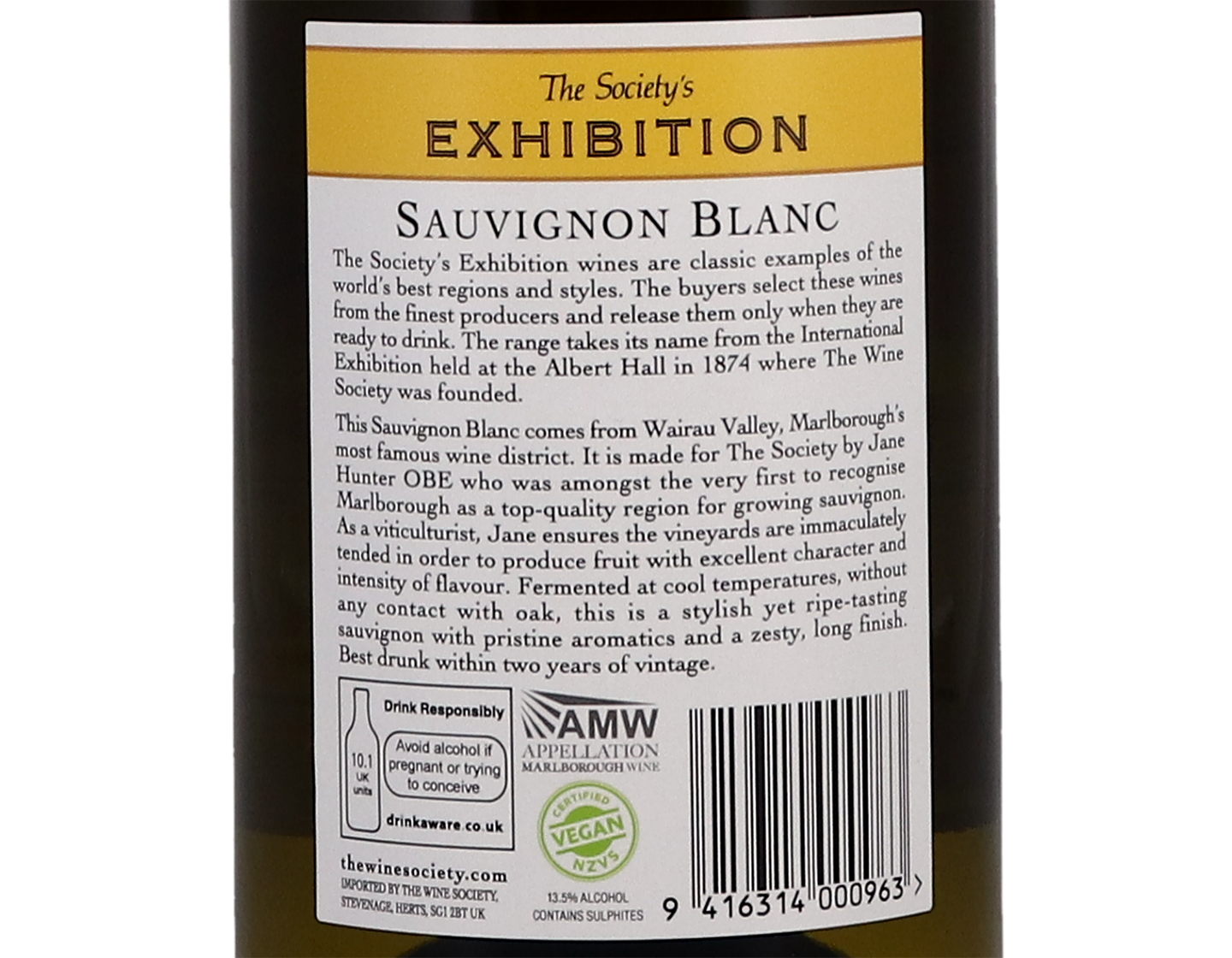 The Society's Exhibition Marlborough Sauvignon Blanc 2021