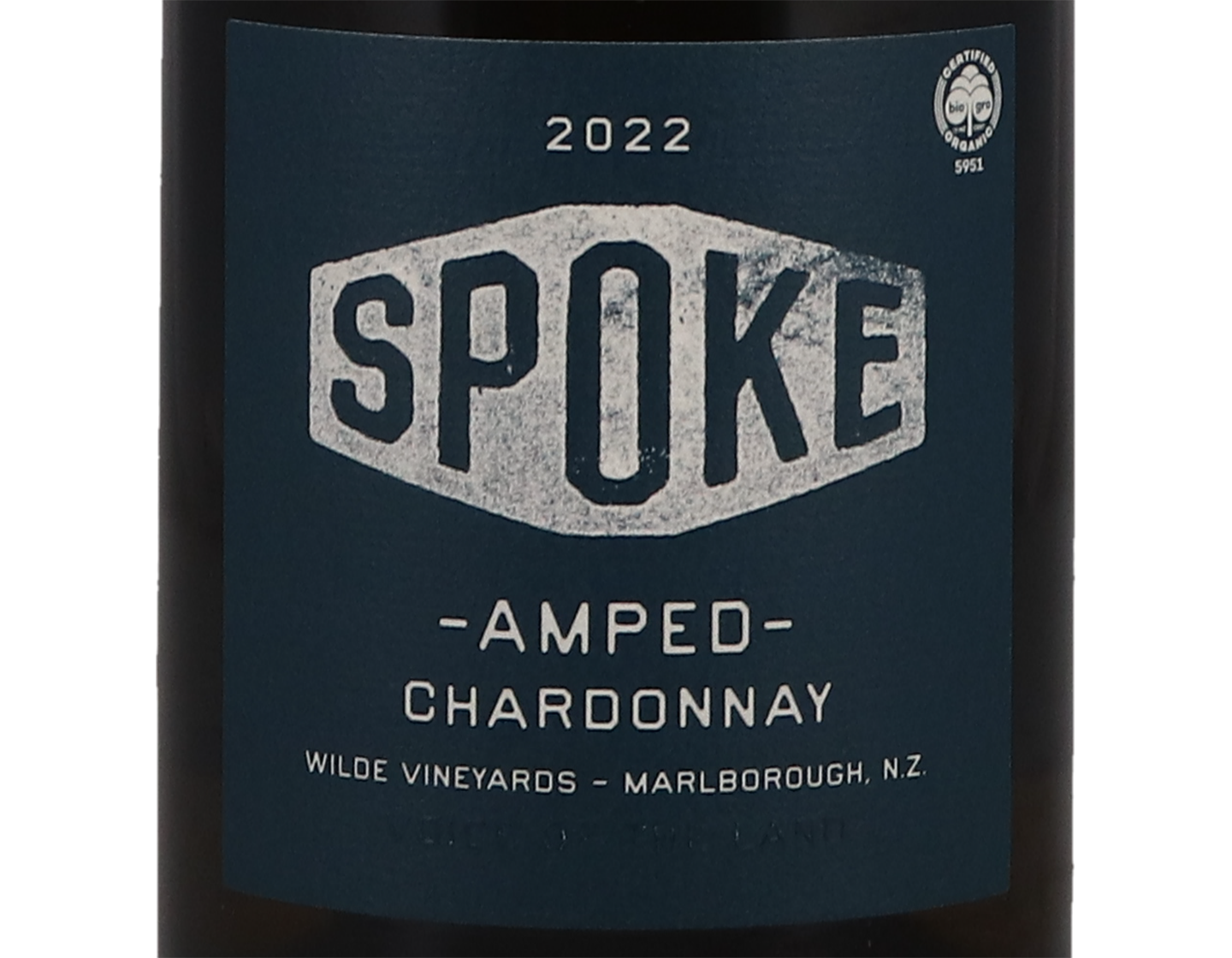 Spoke Amped Marlborough Chardonnay 2022 ORGANIC