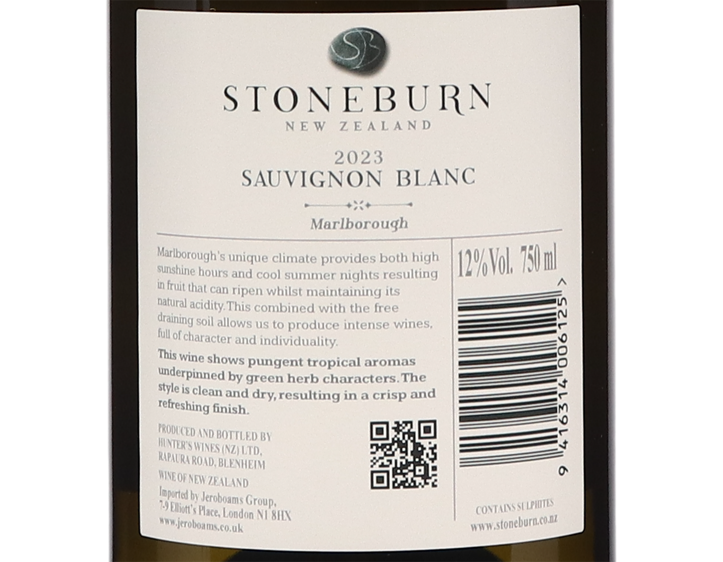 Stoneburn Marlborough Sauvignon Blanc 2023