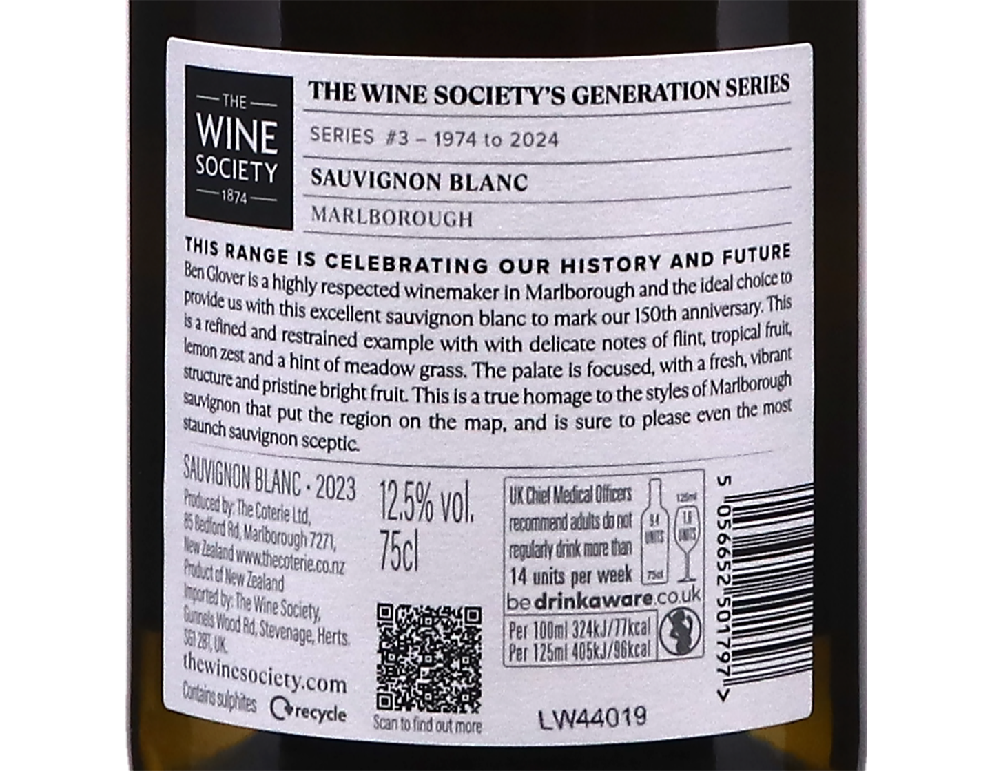 The Wine Societys Generation Series Marlborough Sauvignon 2023