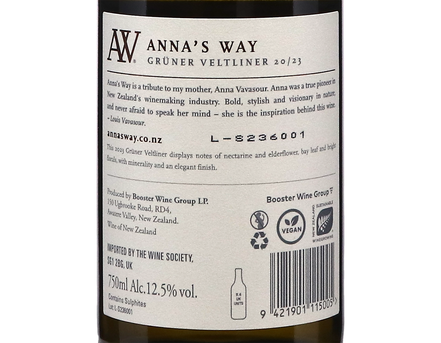 Annas Way Nelson Gruner Veltliner 2023