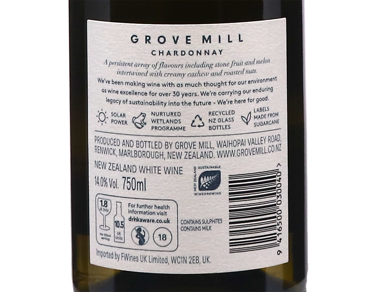 Grove Mill Marlborough Chardonnay 2023