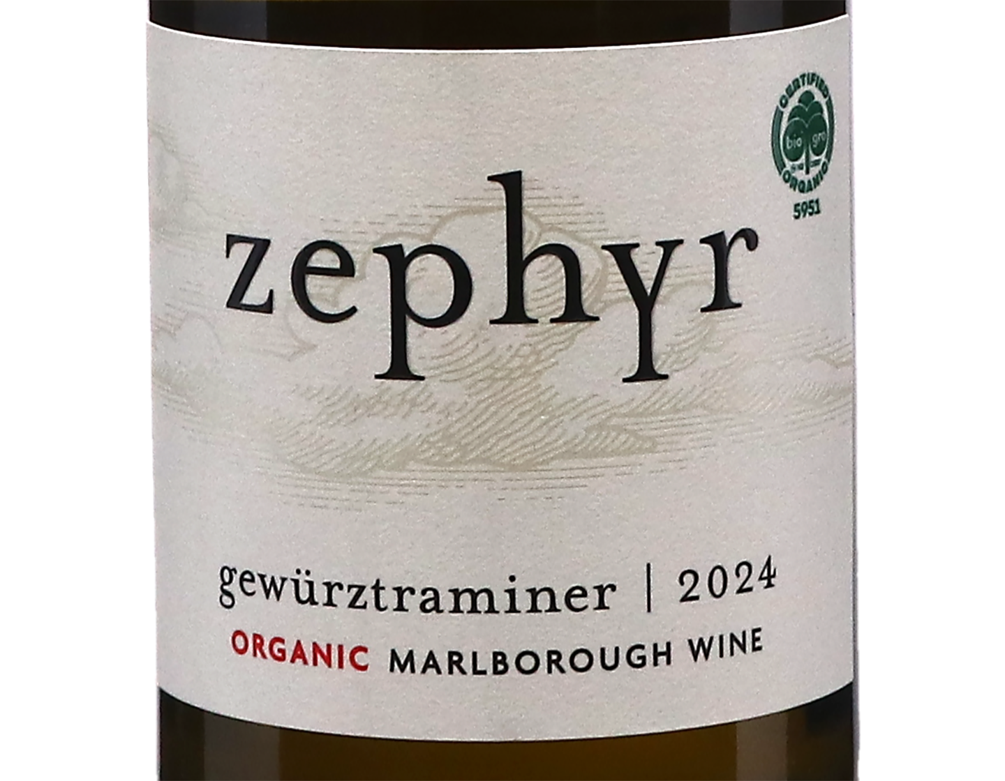 Zephyr Organic Marlborough Gewurtztraminer 2024 ORGANIC