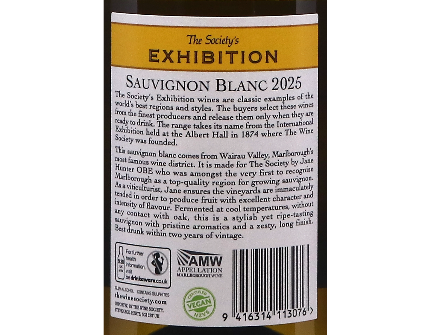 The Society's Exhibition Marlborough Sauvignon Blanc 2025