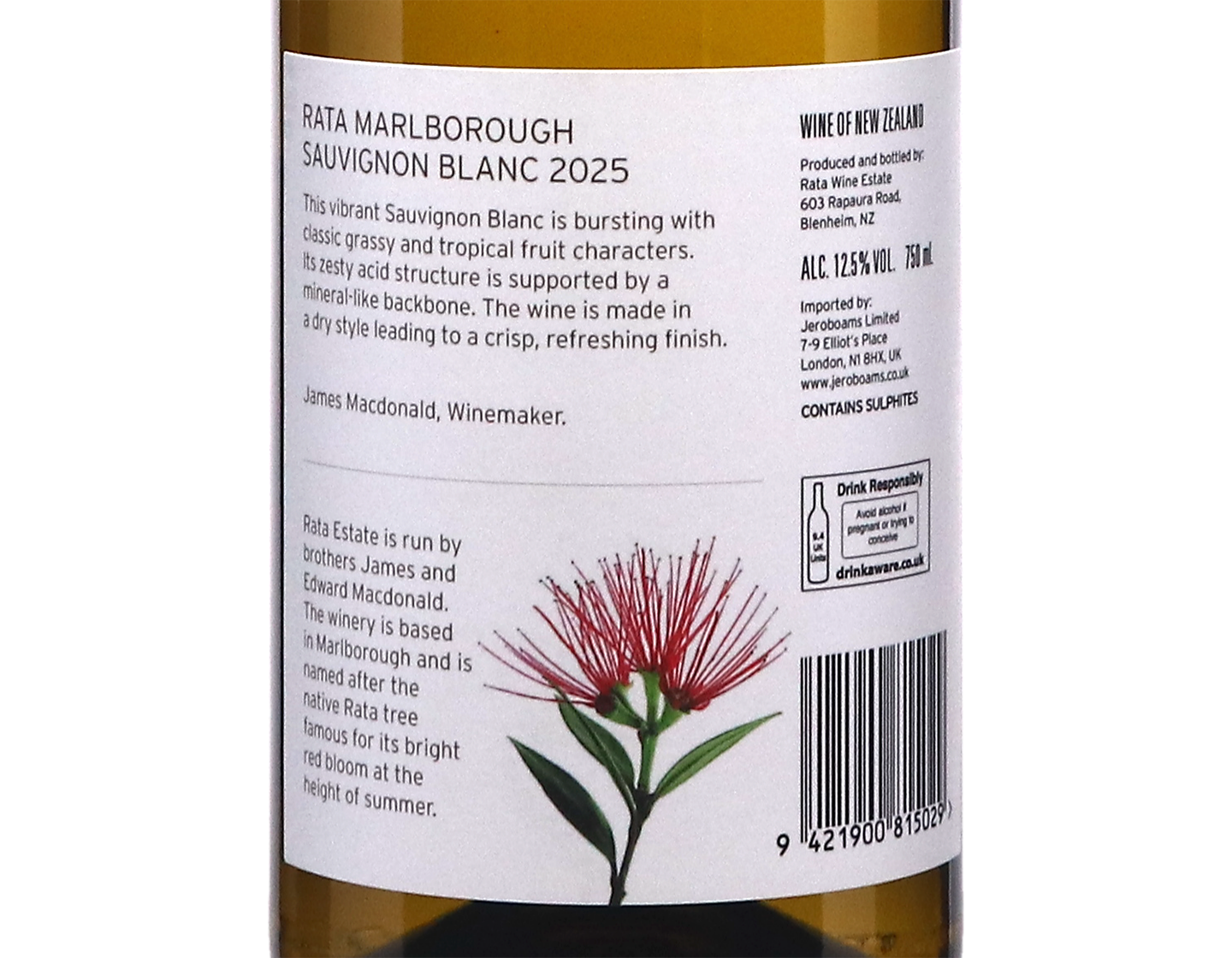 Rata Marlborough Sauvignon Blanc 2025