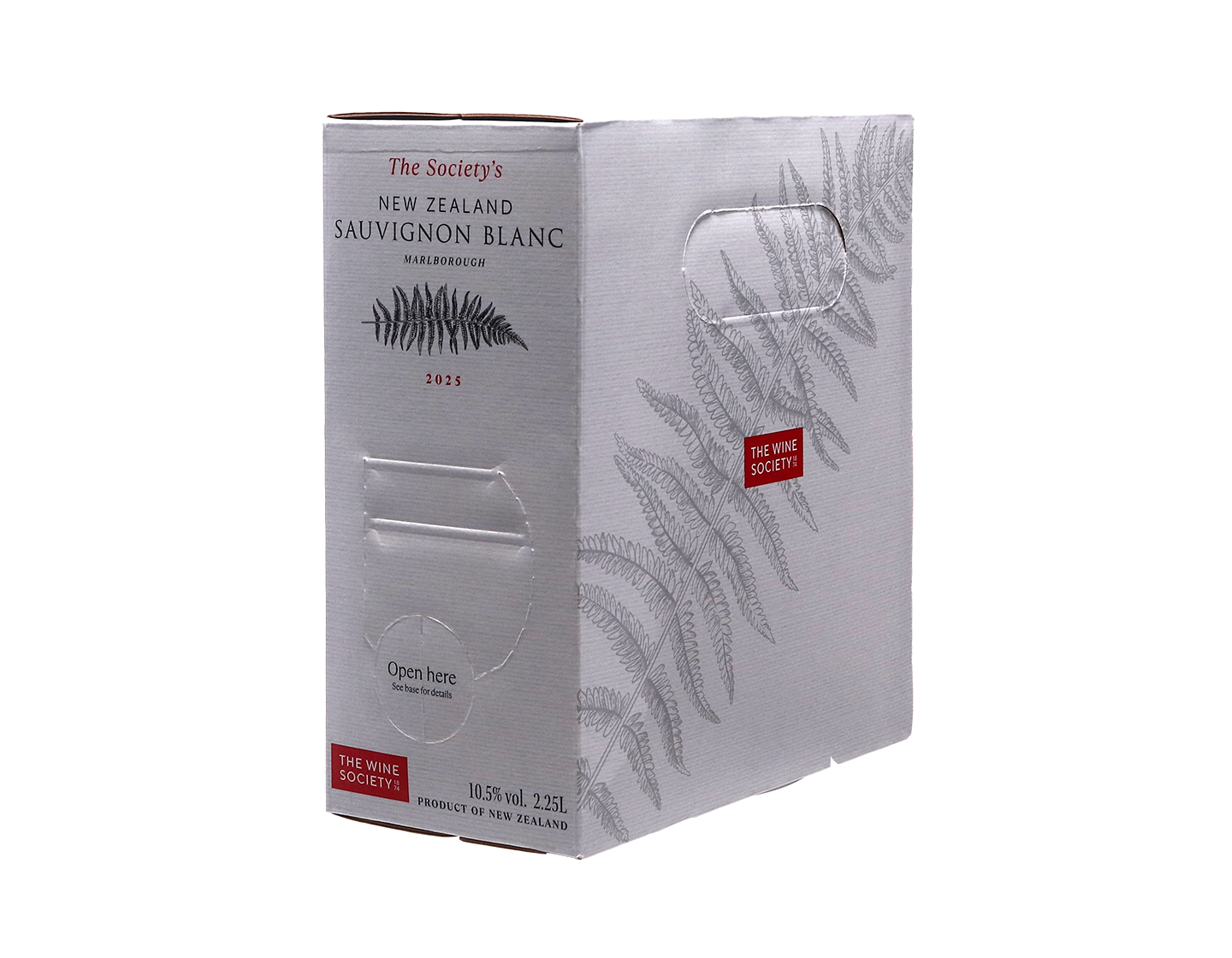 The Society's New Zealand Marlborough Sauvignon Blanc 2025 Bag-in-Box (2.25-litres)