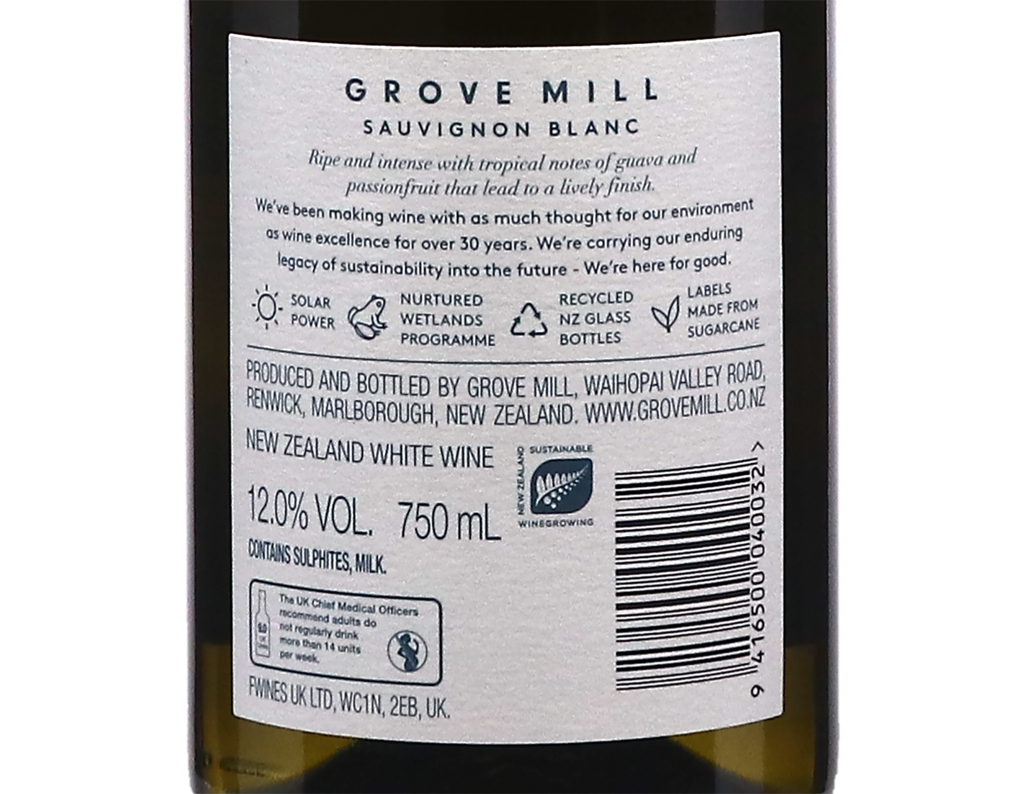 Grove Mill Marlborough Sauvignon Blanc 2025