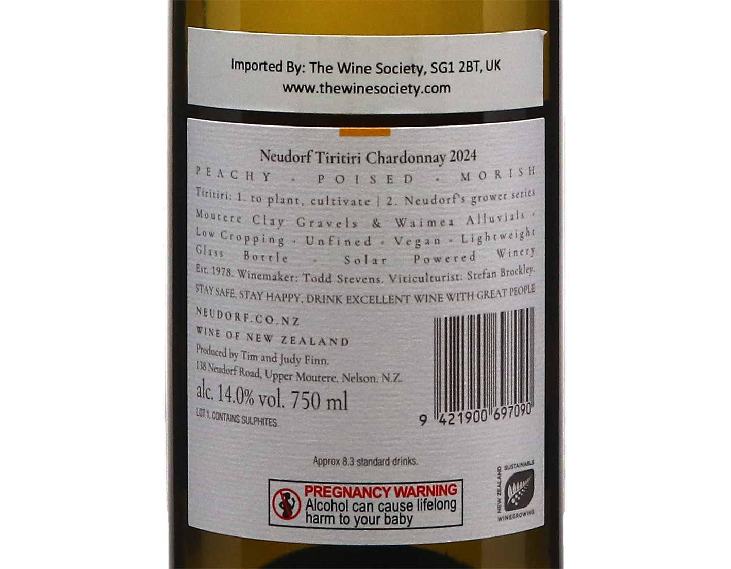 Neudorf Tiritiri Nelson Chardonnay 2024