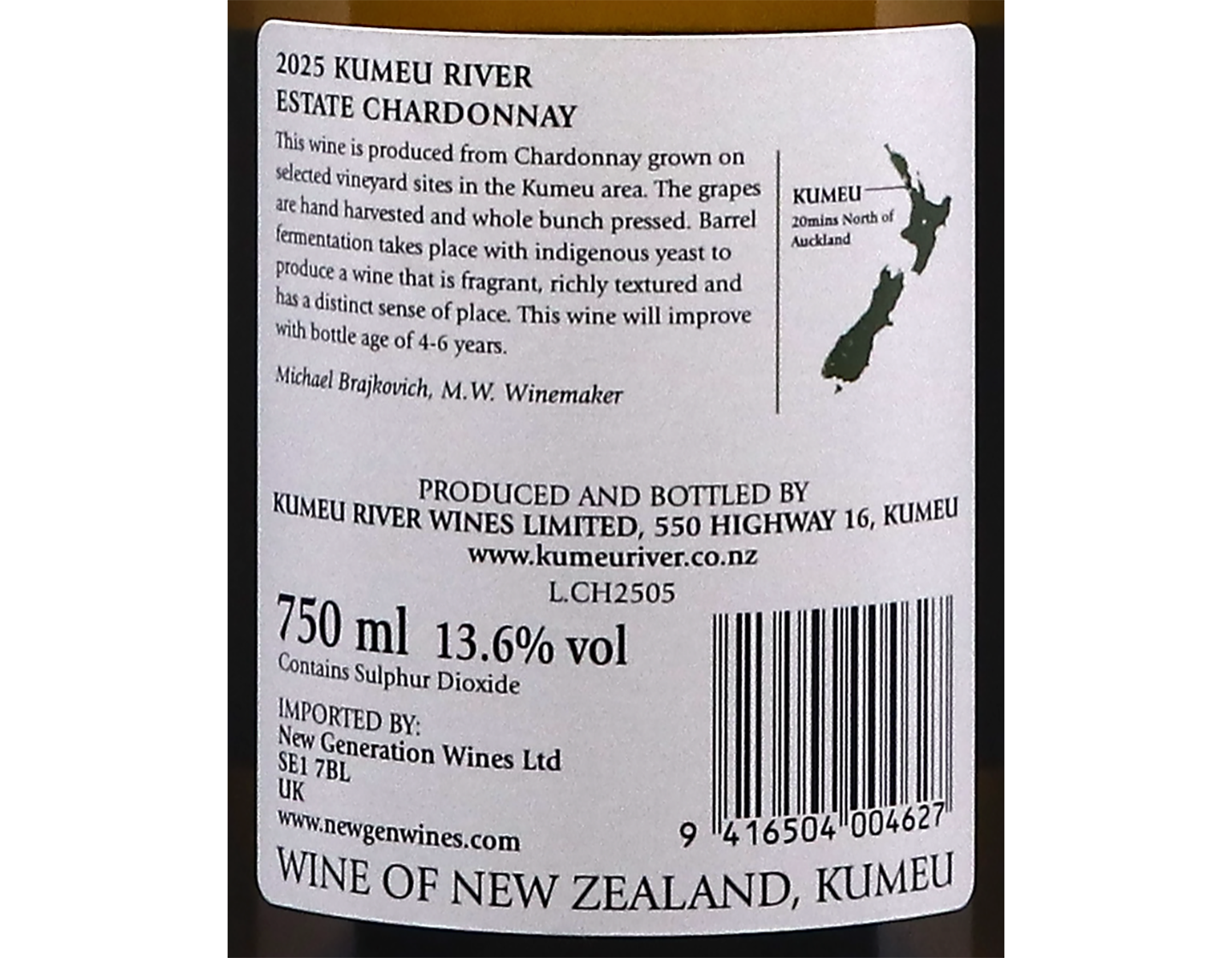 Kumeu River Estate Chardonnay 2025