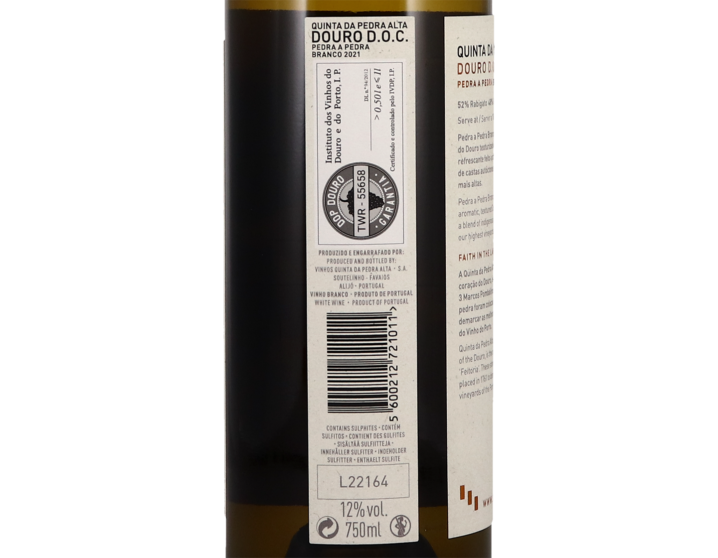 Quinta da Pedra Alta Pedra a Pedra Branco Douro 2021