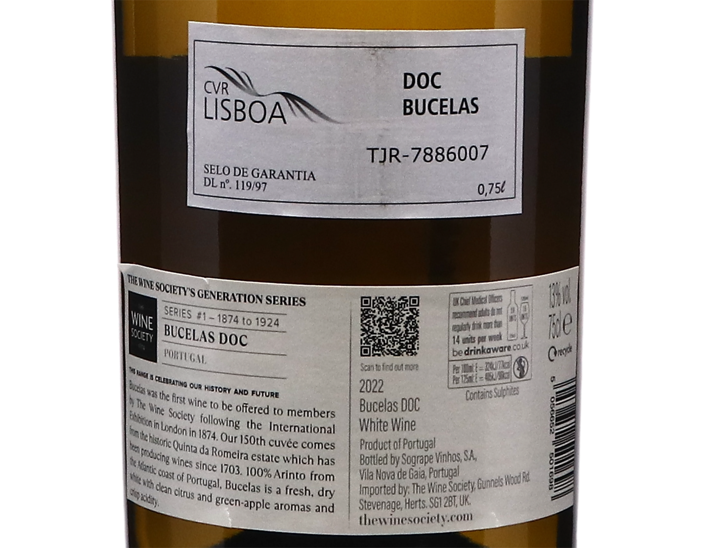 The Wine Society's Generation Series Bucelas 2022