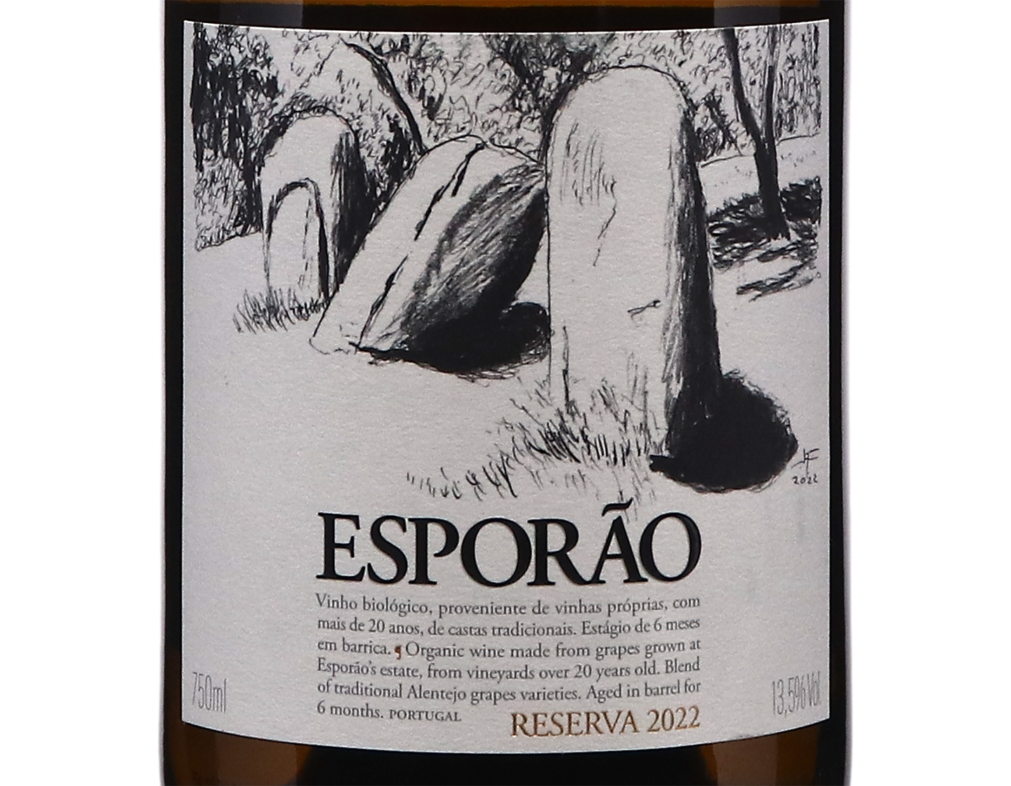 Esporao Reserva Branco Alentejo 2022 ORGANIC