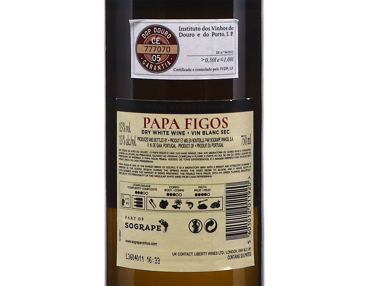 Casa Ferreirinha Papa Figos Branco Douro 2024